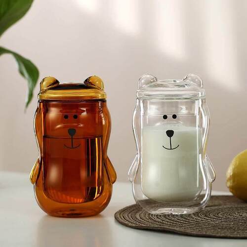 Water glass mug Coffee Cup Set Heat-resistant Double Handle