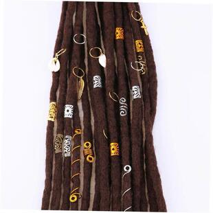 Beads Rings Hair Accessories Tubes Braids Cuffs African