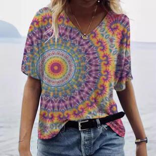 Asian short single printed skirt collar Popular