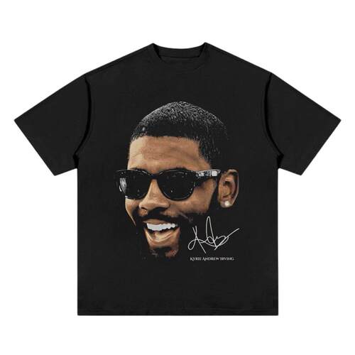 Basketball Shirt Men Women Bold Oversized Print Unisex Crew