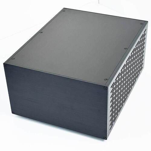 266空白 全铝合金电源滤波器两件式胆机箱 多用途工控仪器外壳 前