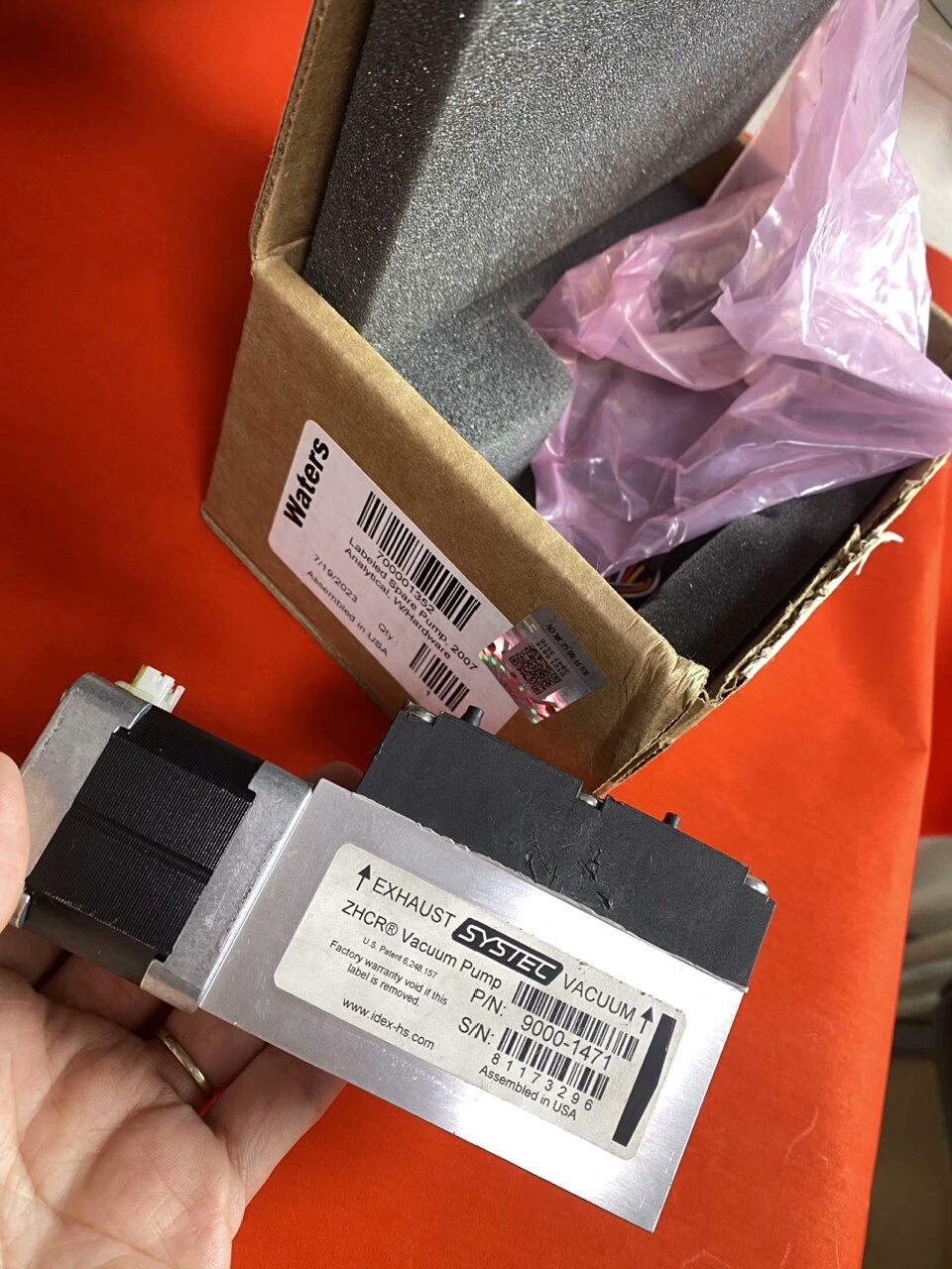 2695真空泵，脱气泵&nbsp;9000-1471&nbsp;，沃特世wate