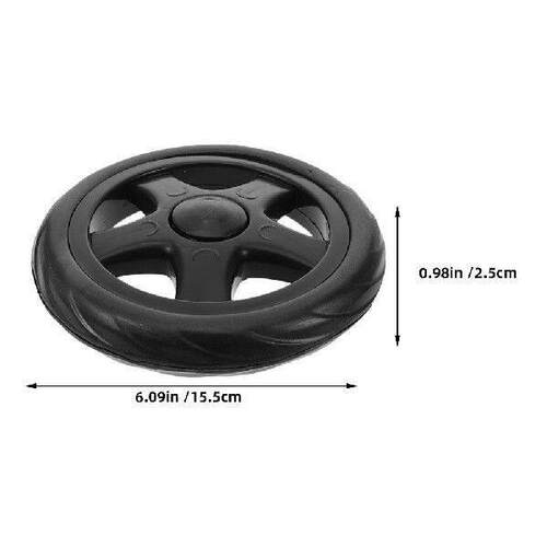 4pcs Shopping Replacement Plastic Wheels Wheel Repair For