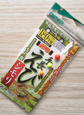 欧娜河虾线组小物线组溪流钩OWNER白条小鲫鱼用成品钓组线组36243