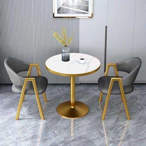 北欧风洽谈桌椅组合接待会客小户型奶茶售楼处阳台休闲可伸缩圆桌