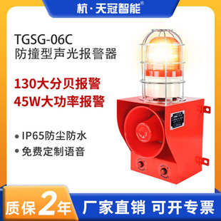 06C防撞型工业声光报警器 TGSG 行车天车语音报警器起重机皮带机