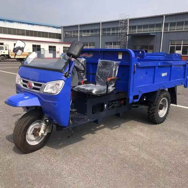 农用柴油工程油三轮机车建翻斗车QQN工地三轮运输车柴山筑地爬坡