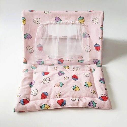 Small Animal Hideaway Tunnel Tent Guinea-Pigs Cage Toy