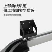 推内FLT推巴士门门滑轨平衣移帽间主卧隐形房门拉平面门轨道五金