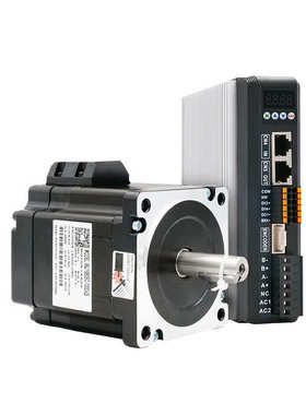 86杰5nm12nm步进总线5nm8.canopen.驱动器通讯闭环美电机康4套装