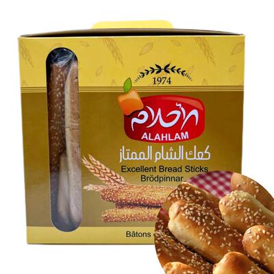Bread Sticks 叙利亚进口芝麻手指棒饼干450g红茶伴侣饼干棒