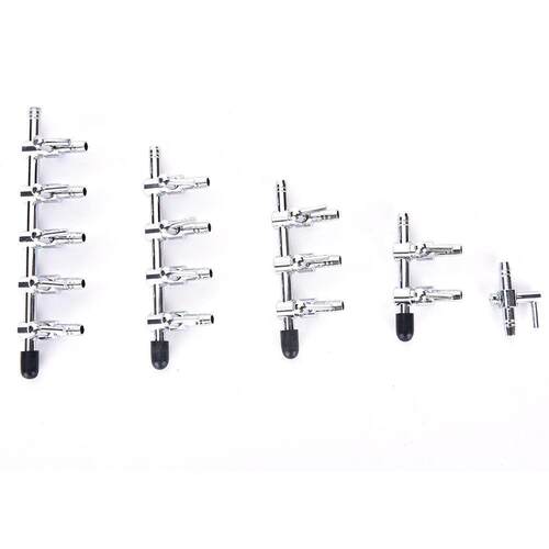 鱼缸气管不锈钢分配器空气气量调节阀水族箱氧气泵专用调气阀