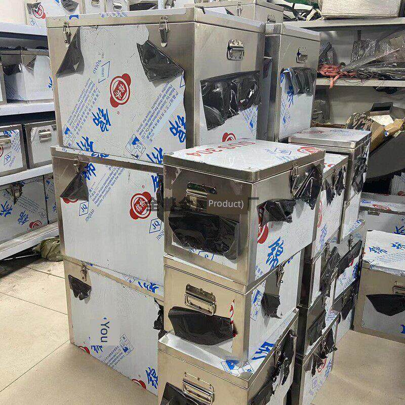304不锈钢箱子长方形船用备件箱工具箱加厚储物箱带锁收纳箱定制