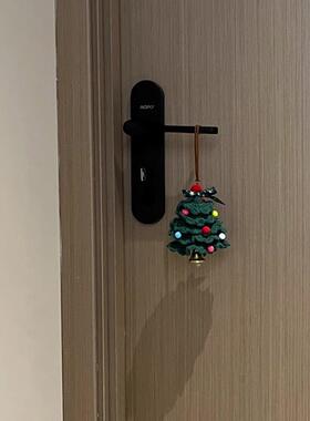 新家的100个快递｜圣诞树门把手挂件卧室房间装饰布置家居摆件同