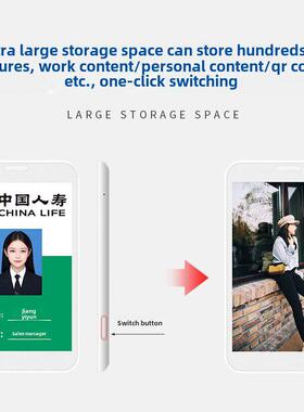 步频智能数字工作标牌E-Ink6全彩屏幕标牌标牌墨水屏员工卡访客Id