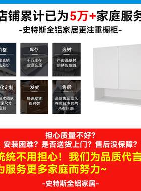 铝蜂窝厨房吊柜墙壁柜上吊柜置物架储物柜太空铝挂柜阳台卫生间柜