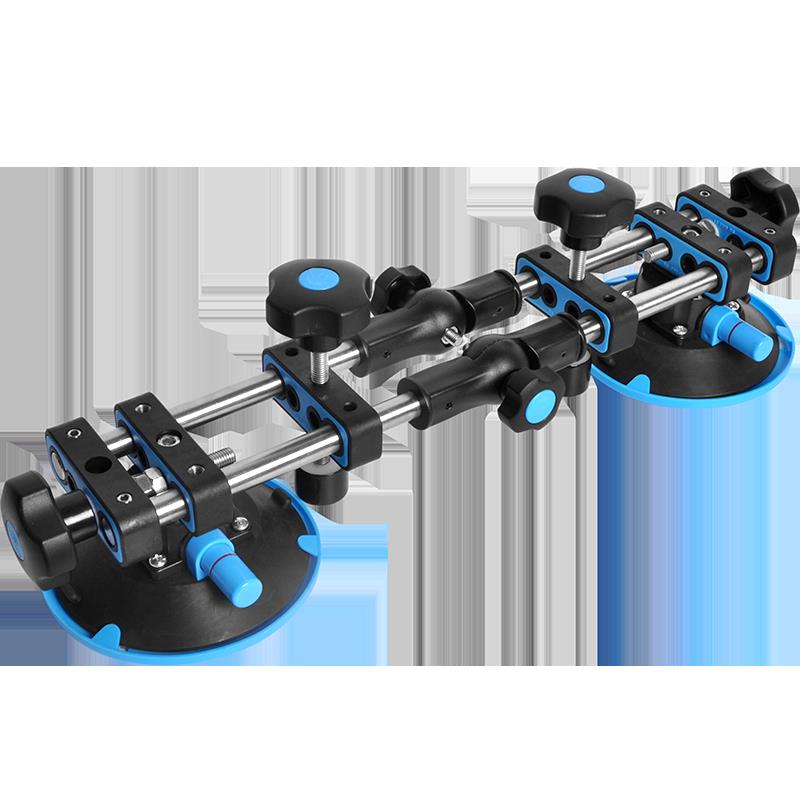 高档沃能岩板面无缝拼台接拉紧器大板吸瓷缝砖隙真空盘调平器专用