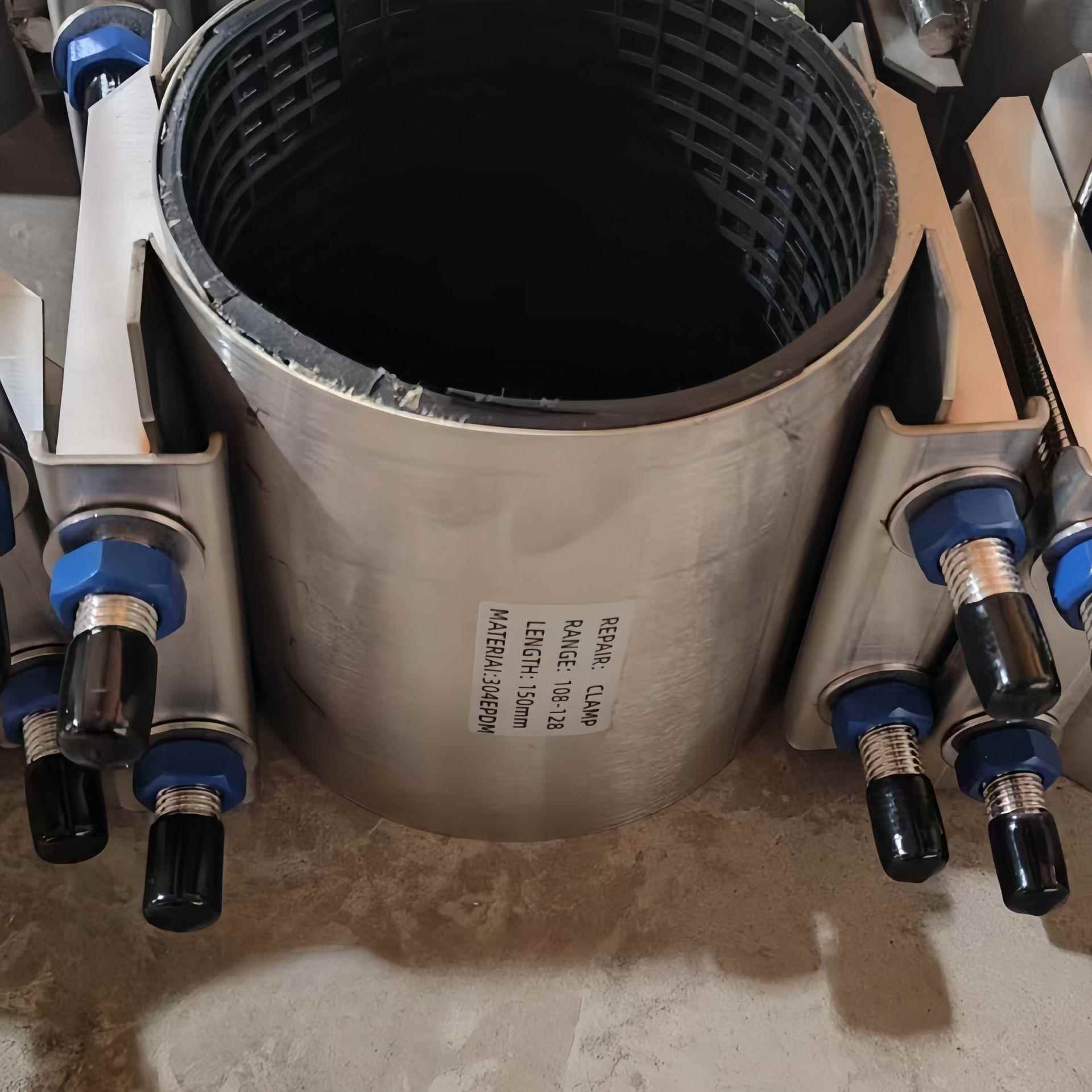 板式管漏道修补不锈单双卡箍管道连接EMS器器哈钢夫节抢修堵器