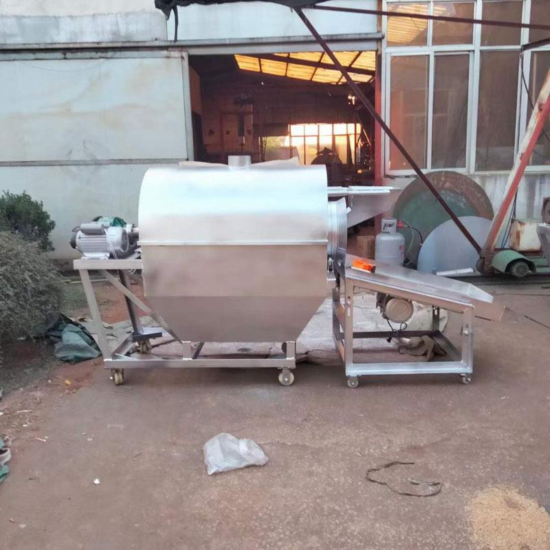 锈不钢炒货机节能燃气瓜粉子炒货机全自动电加热HSR糕点型放面炒
