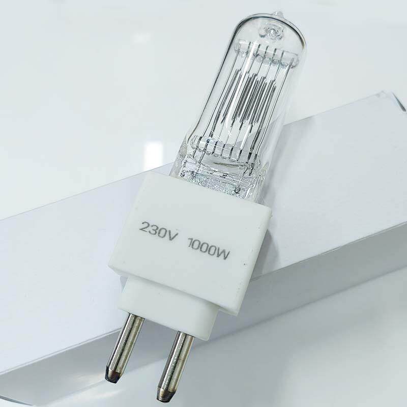 220V1000W单端卤钨灯 G22灯脚 舞台影视回光泡 石英卤钨灯