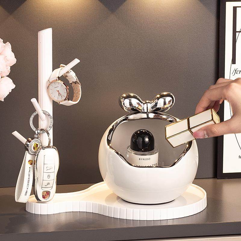 入户门口玄关钥匙置物架收纳摆件简约高档鞋柜装饰品玄幻锁匙过道,收纳整理,钥匙收纳盒,淘宝优惠券,粉丝福利购,淘宝优惠卷