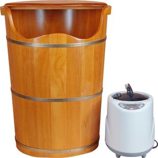 熏脚桶蒸脚桶蒸木桶泡蒸腿木熏CYT 398蒸桶蒸汽泡脚桶家用足浴橡