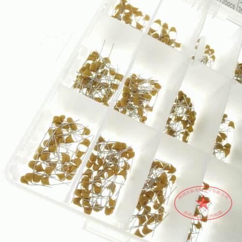 24种独石电容0.1UF-47NF 840只 直插独石0.15uf 10pf 100pf各35只