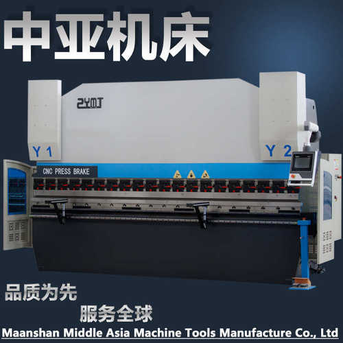 折弯机床e300双吨轴100t液压/伺服板机中亚100折选配扭机3200数控