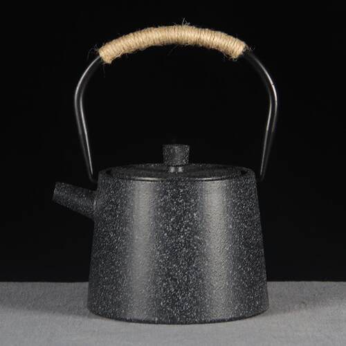 素雅手工铸铁壶烧水铁茶壶家用泡茶壶养生壶茶具简约茶室摆件饰品