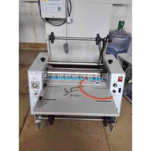 钢棍加热覆膜机 加温腹膜机 供应：380型小型覆膜机 热覆膜机