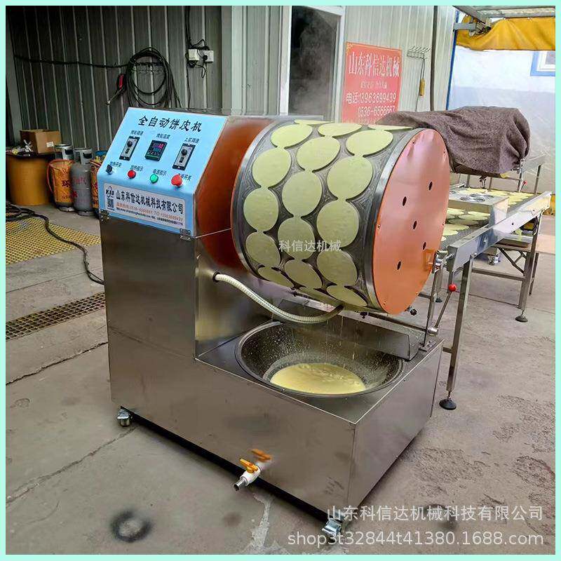 用型大蛋皮机连推荐电加热商体榴莲381千层蛋糕皮机