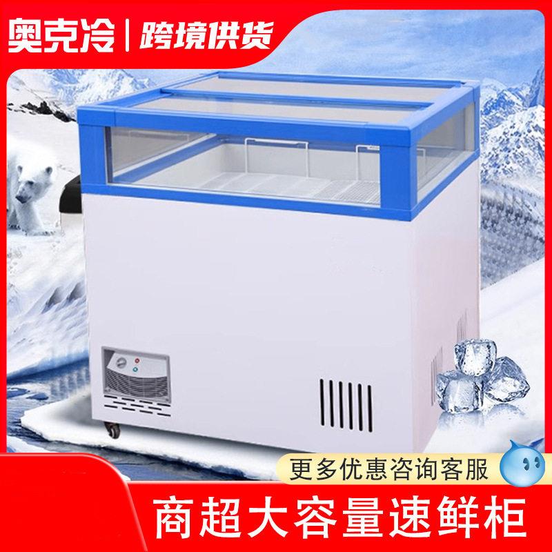 冰柜商用小型冷柜冷藏两用冰箱柜超市便利店促销牛奶雪糕酸奶冰柜