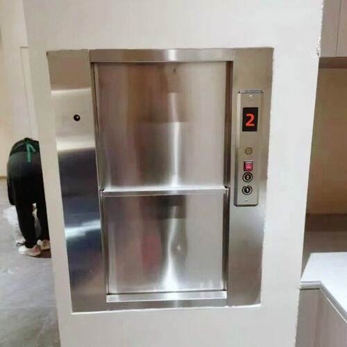 杂物梯二层落地式传菜机窗口三层传菜机酒店餐厅学校食梯2层3层