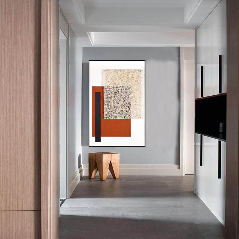 画心艺术立体实物装置画卧室挂画过道玄关装饰画长方形壁画艺术画