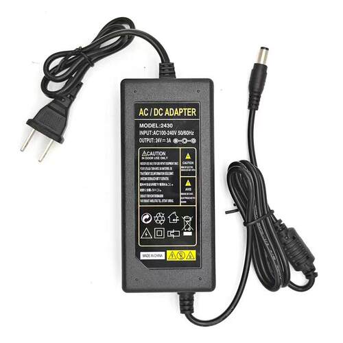 24V3A适用适用J500高清摄影聚光射灯直流50W72WLED补光电源适配器