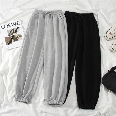 Mens Gym Workout Pants Jogger Sweatpants Light Grey Athletic