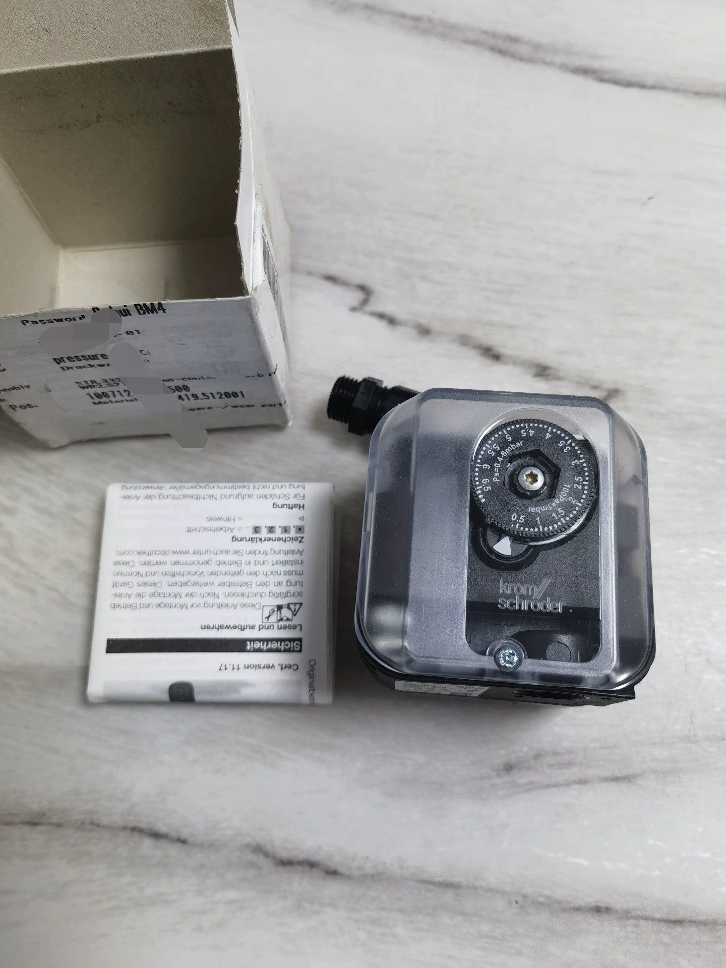 全新德国进口霍科德压力开关