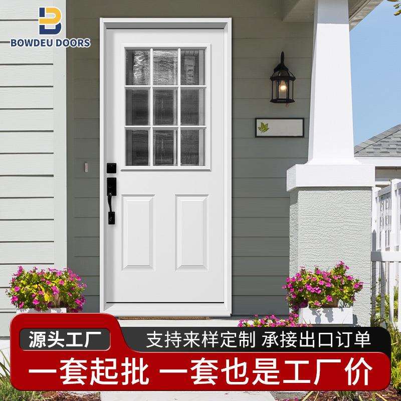 外贸款开门轻奢浴室洗手间钢化玻璃门简约现代家用卫生间门