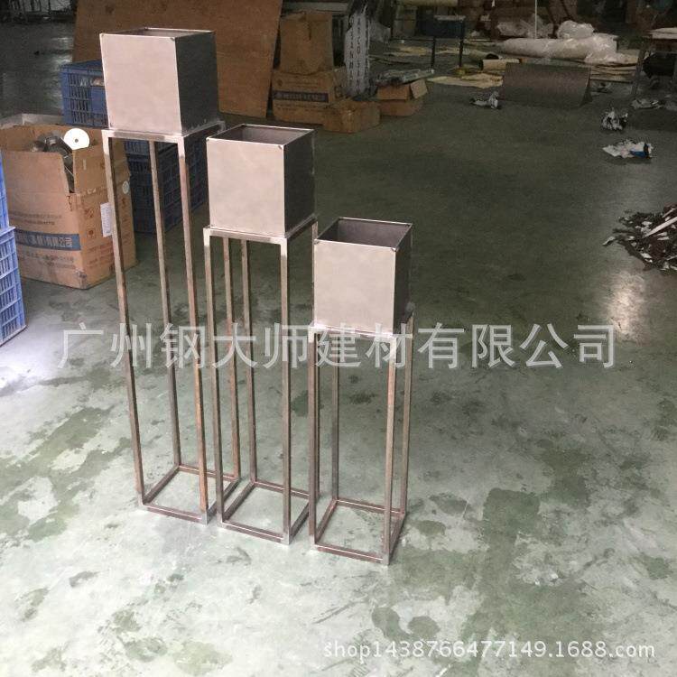 厂家直销不锈钢花盆花架.美式.花卉.盆景阳台绿植抗风美式庭院