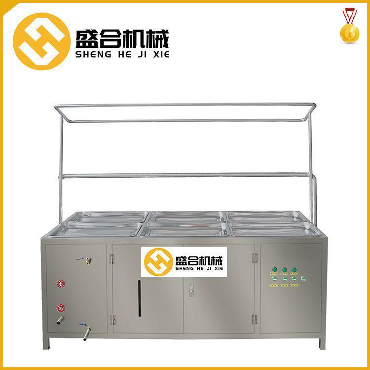 大型油皮生产机器商用全自动腐竹机豆制品全套设备上门教学