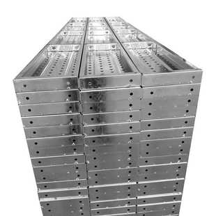 热镀锌钢跳板工地脚手架防滑脚踏板走道板电厂隧道冲孔建筑钢跳板