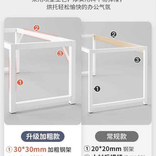 转拐字角书桌一书架体桌FS757370L型电脑桌家用学生写桌角办公桌