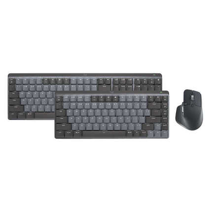 罗技MX轻奢套装Master3S轻音无线鼠标Mechanical机械键盘商务mac