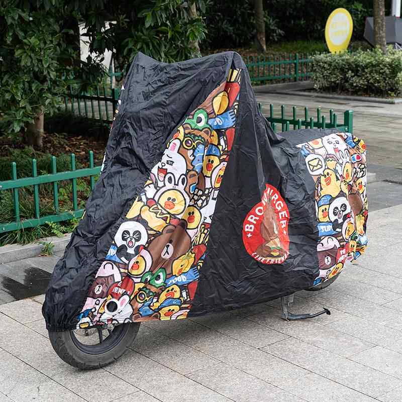 电动车车罩动季全罩电瓶车防尘防雨加厚车套通用自行车车衣遮雪罩
