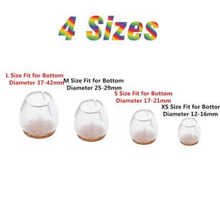 Leg Feet 24pcs Chair Felt Furniture with Silicone Protectors