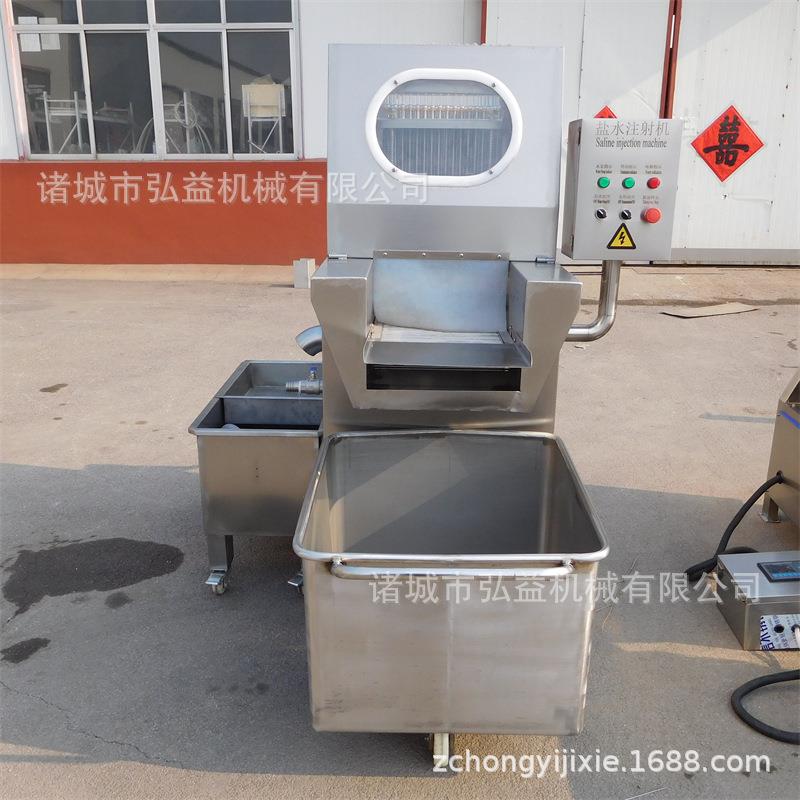 鸡胸肉高压注汁器肉制品盐水注射机设备猪腿肉嫩化机设备