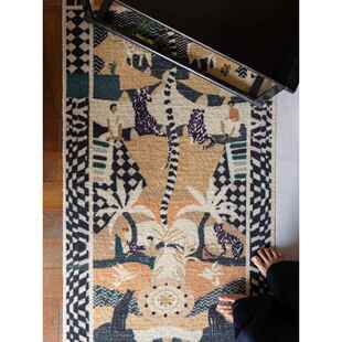 若奈 店主自用比弗利宅邸 / “和乐之境”色彩wool羊毛簇绒入户毯