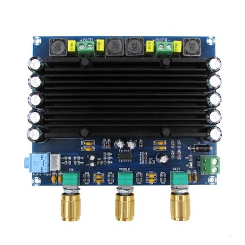 XH-M549 TPA3116D2数字功放板2.0双声道2*150W I立体声音调12-24V