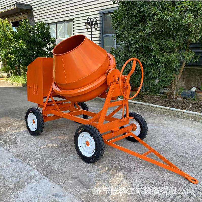 厂家供应混凝土小型移动式柴油搅拌机工程建筑滚筒式拌料机