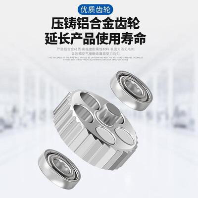 GT16小轮型工业料仓涡气冲动2振动器K0震动空气击气锤气动锤SK80